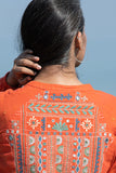 Okhai 'Silent Dream' Pure Cotton Hand Embroidered Mirror work Bomber Jacket