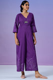 Okhai 'Powerful' Pure Cotton Hand Embroidered Jumpsuit