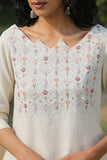 Okhai 'Flourish' Hand Embroidered Kurta Pant Set