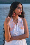 Sun Glitter Cotton Embroidered Cotton Kurta Pant Set For Women Online