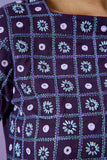Okhai 'Resilient' Pure Cotton Hand Embroidered Mirror Work Kurta Pant Set