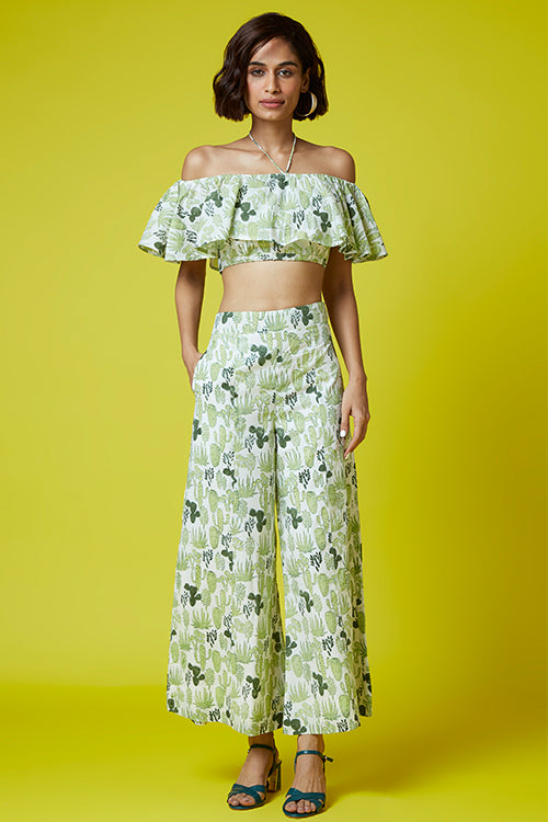 Okhai 'Juniper' Hand Block Printed Pure Cotton Pant
