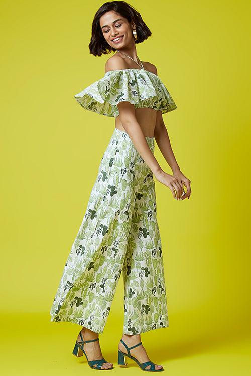 Okhai 'Juniper' Hand Block Printed Pure Cotton Pant