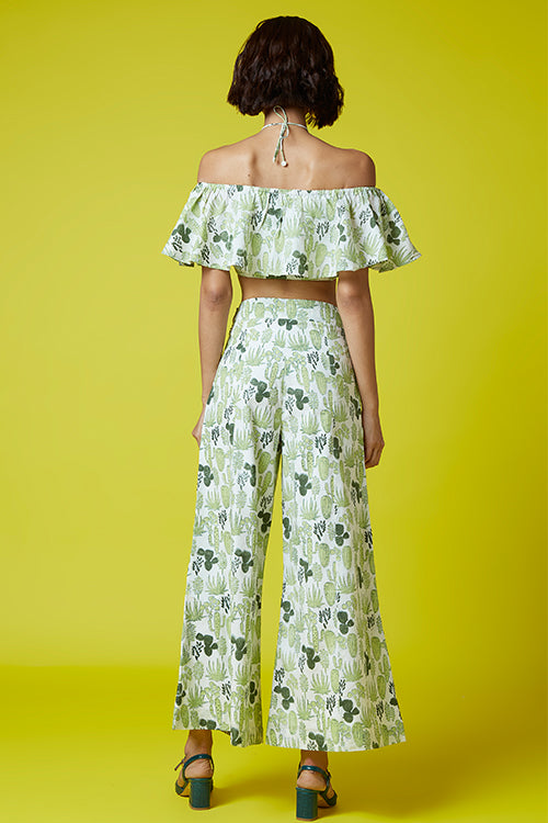 Okhai 'Juniper' Hand Block Printed Pure Cotton Pant