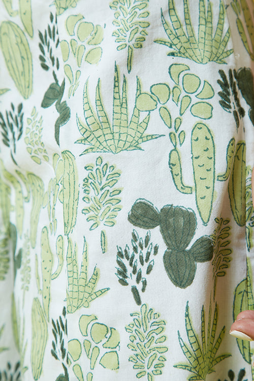 Okhai 'Juniper' Hand Block Printed Pure Cotton Pant