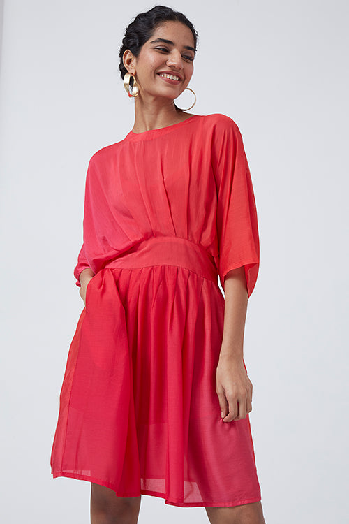 Okhai 'Diaphanous' Ombre Muslin Silk Dress