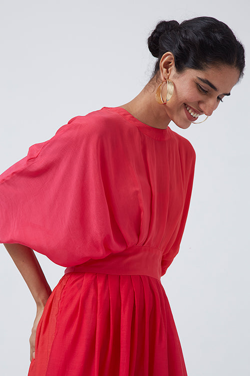 Okhai 'Diaphanous' Ombre Muslin Silk Dress