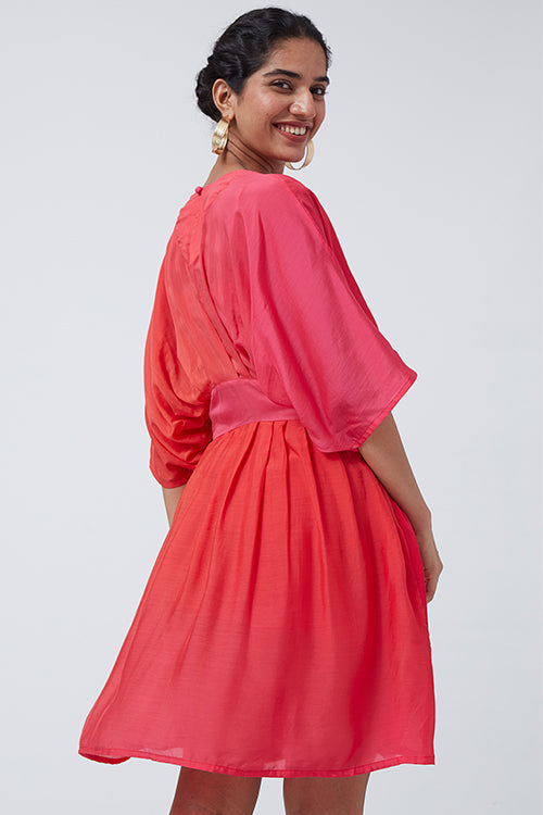 Okhai 'Diaphanous' Ombre Muslin Silk Dress