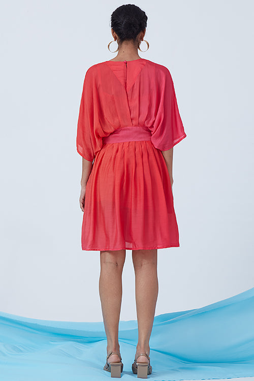 Okhai 'Diaphanous' Ombre Muslin Silk Dress