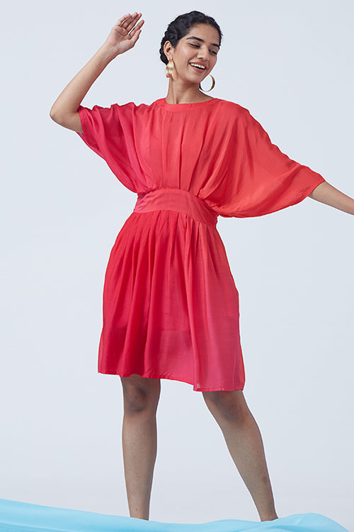 Okhai 'Diaphanous' Ombre Muslin Silk Dress