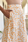 Okhai 'Flitter' Hand Block Printed Skirt