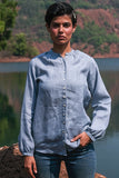 Okhai 'Monochromatic' Cotton Linen Shirt