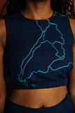 Journey Hand Embroidered Resort Wear Short Top For Women Online