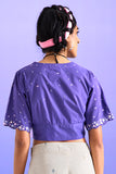 Okhai 'Graceful' Pure Cotton Hand Embroidered Top
