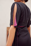 Okhai 'Evolution' Pure Cotton Reversible Wrap Dress | Rescue