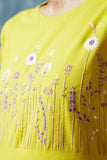 Okhai 'Amber' Hand Embroidered Pure Cotton Dress