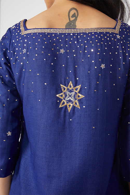 Okhai 'Daystar' Embroidered Kurta Pant Dupatta Set