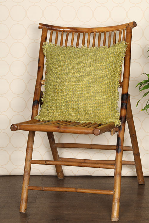 Onset Homes Luxe Cushion Cover-Lime