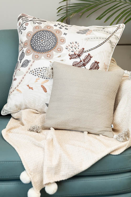 Onset Homes Luxury Throw- Oyster