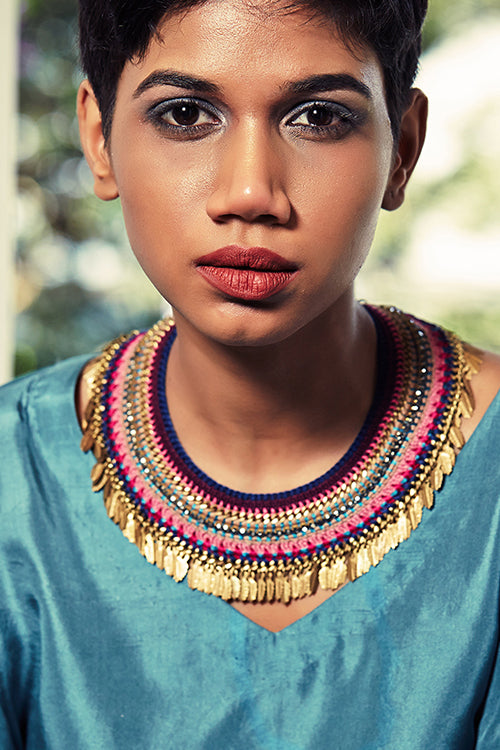 Maya Bazaar Nomad Choker-1