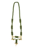Mayabazaar 'Braided' Hand Knotted Ripple Bay Necklace