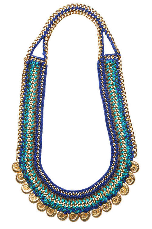 Maya Bazaar Saphira Cove Necklace