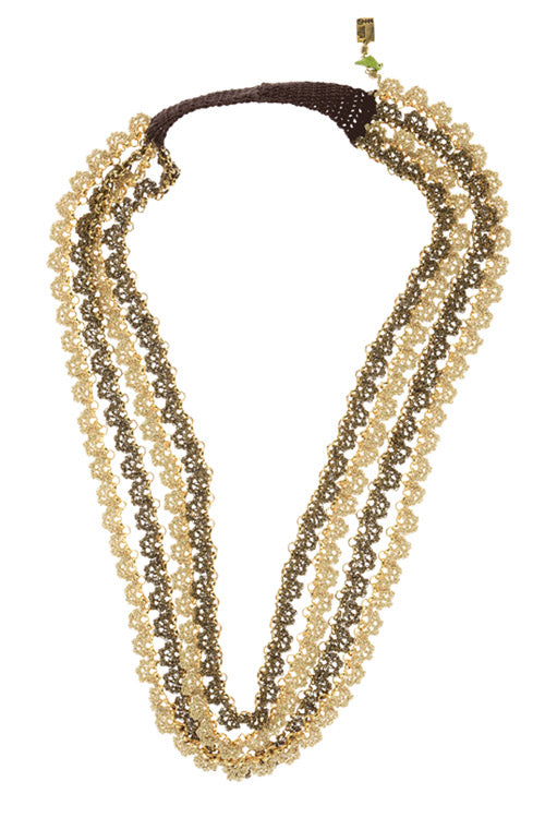 Maya Bazaar Scalloped Gold Antique 4L