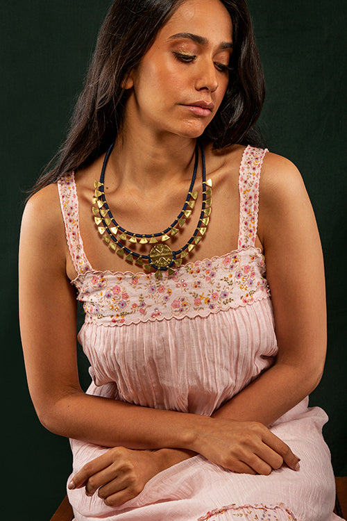 Mayabazaar 'Statement' Handknotted Naga Koyak Necklace