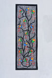 Madhubani Paints 'Forest' Madhubani Handpainted Handmade Paper Wall Hanging