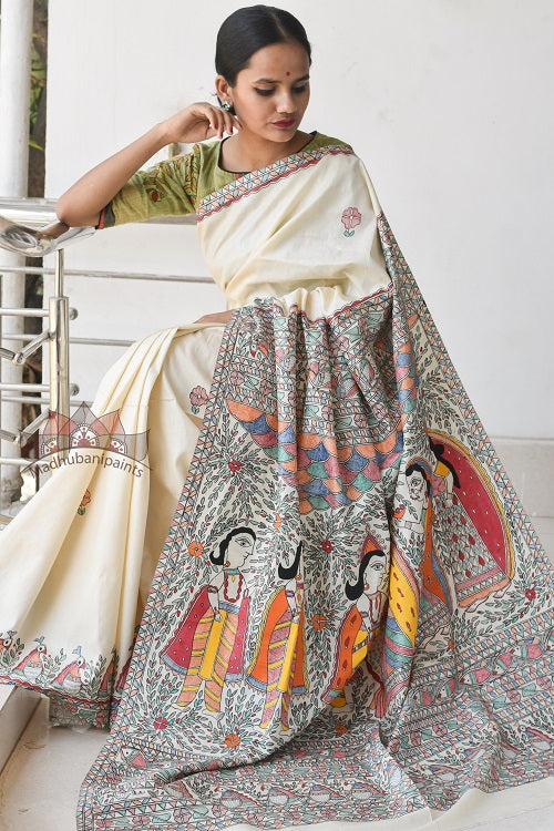 Sita Swaymbar Tussar Silk Saree