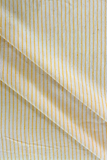 MORALFIBRE 'Off White & Cream' Handspun & Handwoven Striped Fabric (0.5 Meter)