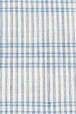Moralfibre'-Shades Of Blue Double Sided Stripe Fabric (0.5 Meter)