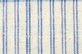 Moralfibre'-Shades Of Blue Double Sided Stripe Fabric (0.5 Meter)