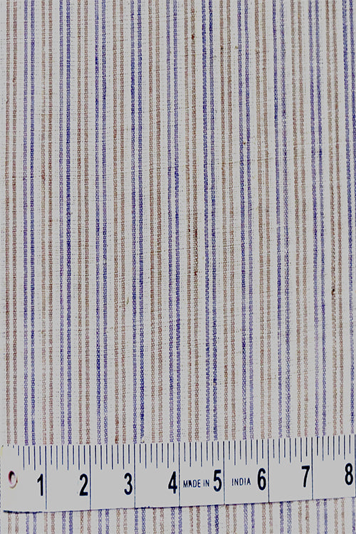 Moralfibre'-Multy Color Stripe 05 Fabric (0.5 Meter)
