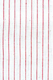 Moralfibre'-Cream & Red Thin Stripe Fabric (0.5 Meter)