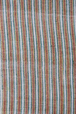 Yellow & White Multy Stripe Fabric Moralfibre ( 0.5 M)