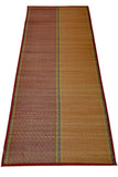 Dharini Madurkathi Floor Mat Maroon Orange (2ft x 5ft)