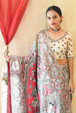 Madhubani Paints Handpainted Madhubani 'Lalita' Tussar Silk Blouse