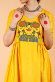 Gubbaro Dolly's Doorbeen Handpainted Madhubani Dress For Women Online