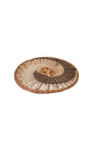 Kadam Haat Handmade Wicker Wall Plate12"