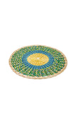 Kadam Haat Handmade Wicker Wall Plate 12"