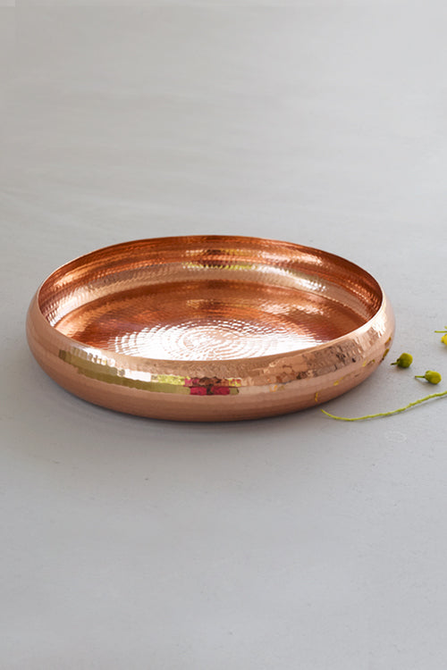 Okhai Meditation Handcrafted Copper Urli Online 