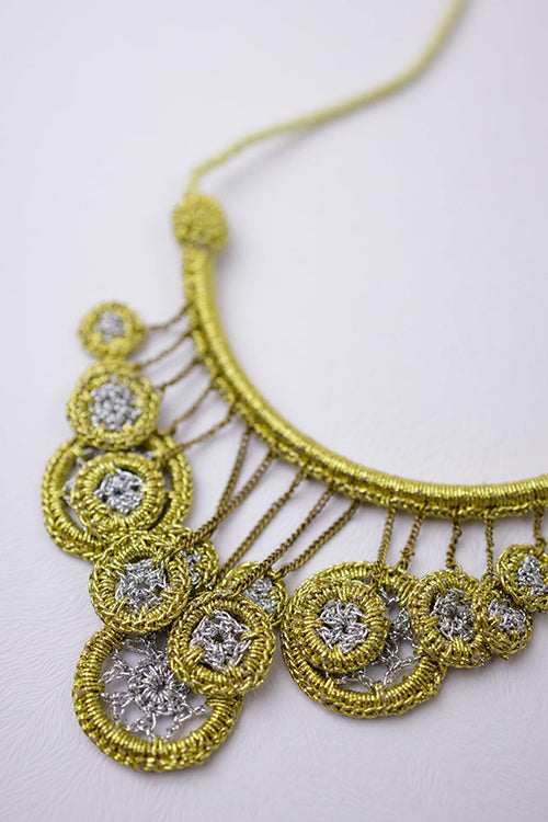 Samoolam Handmade Araa Necklace Shimmer