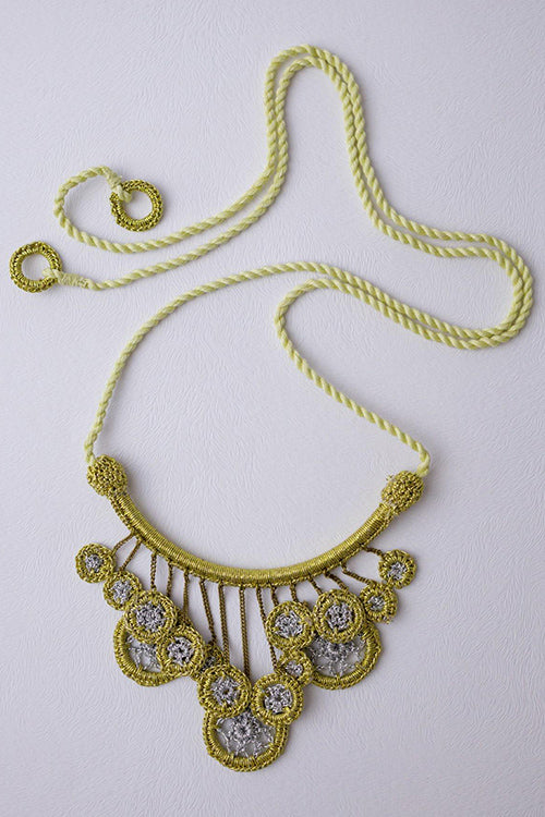 Samoolam Handmade Araa Necklace Shimmer