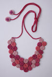 Samoolam Handmade Zuri Necklace ~ Pink
