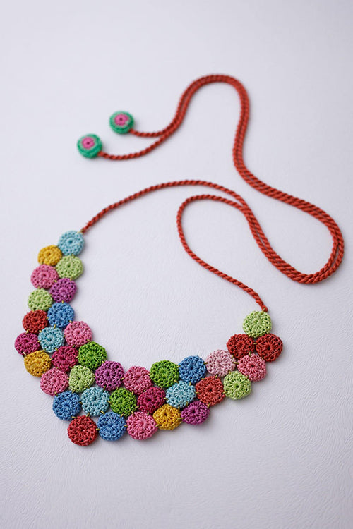 Samoolam Handmade Zuri Necklace ~ Multicolored