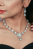 Silver Linings "Petals" Silver Filigree Handmade Necklace Set