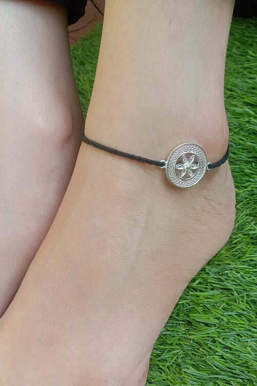 Silver Linings Chakra Silver Filigree Nazar Battu Online