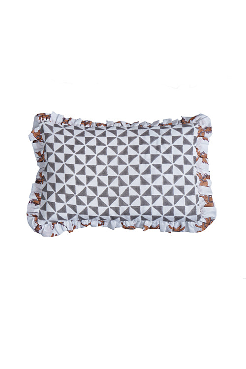 Earthen Nest Kids Quilt Set Brown Horse