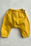 Whitewater Kids Unisex Organic Patang Jhabla with Yellow Pants